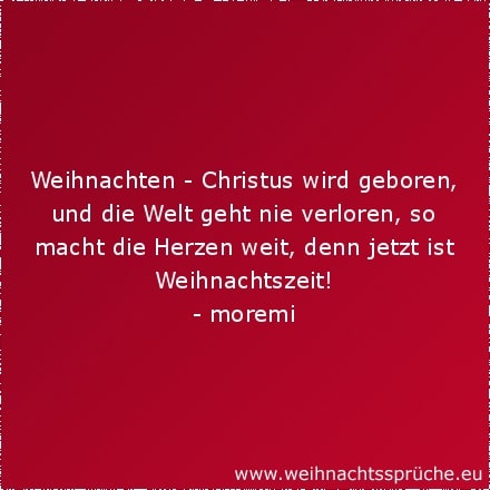 Weihnachtssprüche